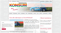 Desktop Screenshot of konsum.nl