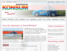 Tablet Screenshot of konsum.nl